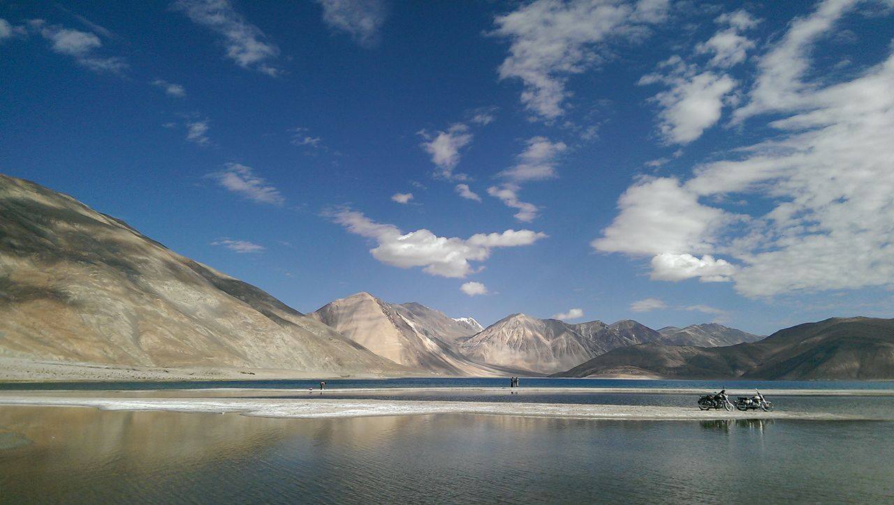 First week at Pangong Tso – Photo: Priyanka Sundar