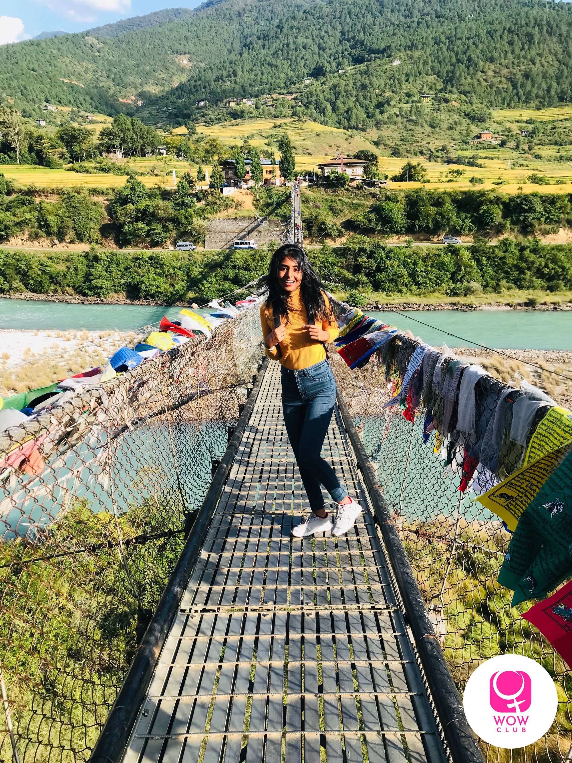 Worship bridge in Bhutan