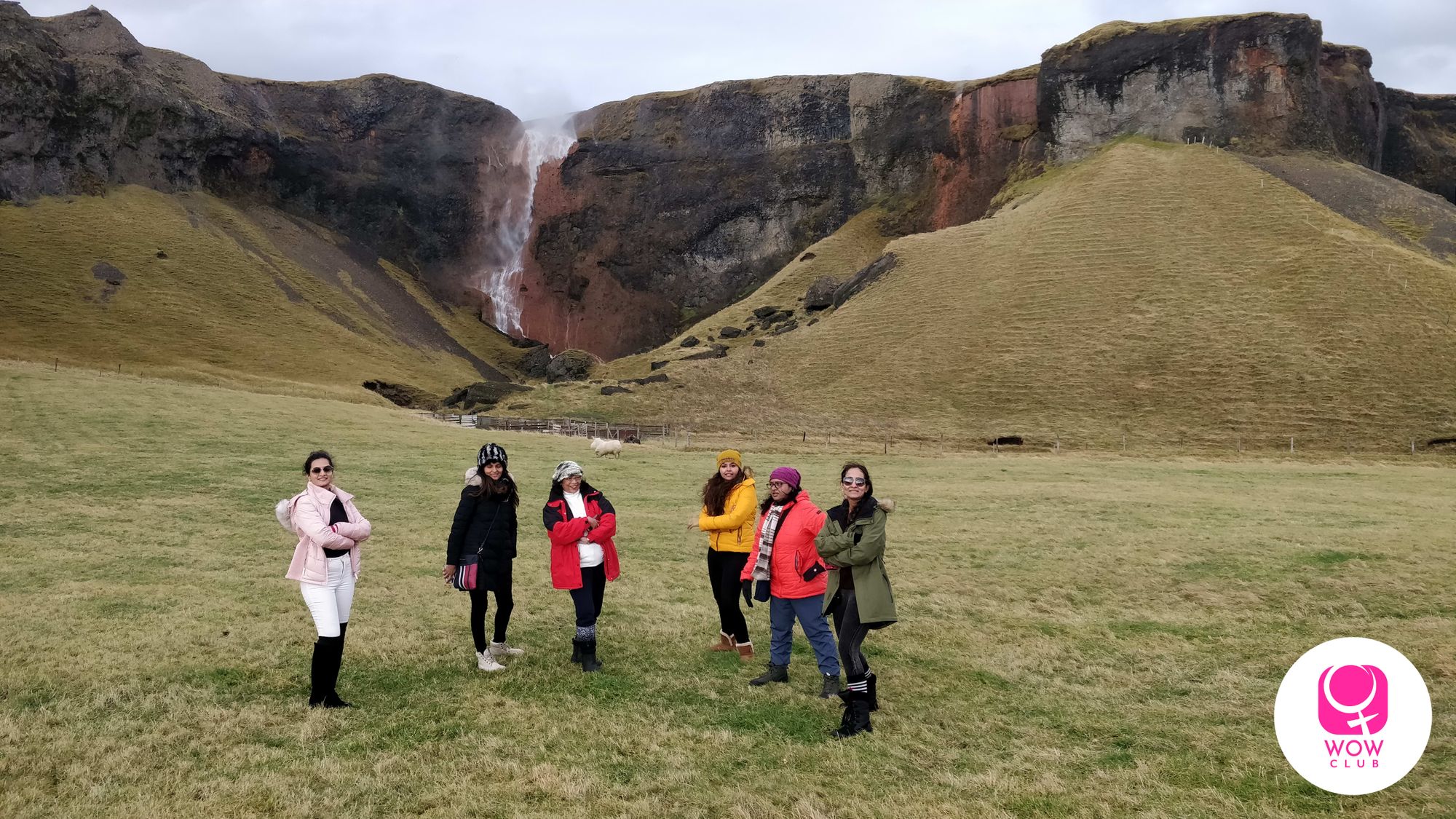 A group of women in Iceland