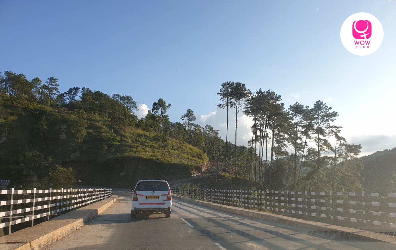 mountain drives of Meghalaya.