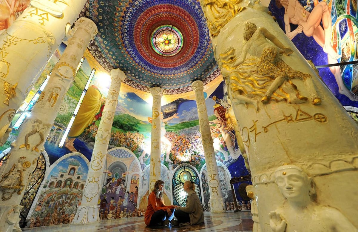 洋書 DAMANHUR temples of humankind Damanhur: Temples of Humankind: Silvia Buffagni, Roberto