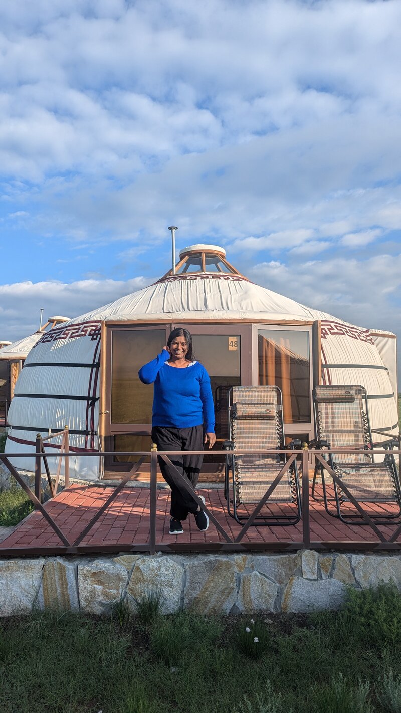 Camping in Mongolia